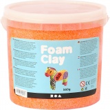 Foam Clay® , Neonorange, 560 g/ 1 Eimer