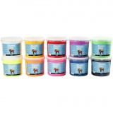 Foam Clay® , Sortierte Farben, 10x560 g/ 1 Pck