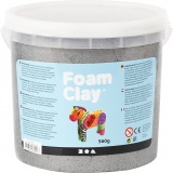 Foam Clay® , Metallic, Silber, 560 g/ 1 Eimer