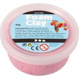 Foam Clay® , Glitter, Rosa, 35 g/ 1 Dose