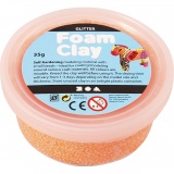 Foam Clay® , Glitter, Orange, 35 g/ 1 Dose