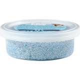 Foam Clay® , Glitter, Hellblau, 35 g/ 1 Dose