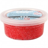 Foam Clay® , Glitter, Rot, 35 g/ 1 Dose