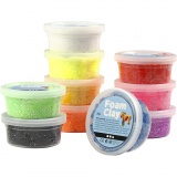 Foam Clay® , Sortierte Farben, 10x12 Dose/ 1 Pck