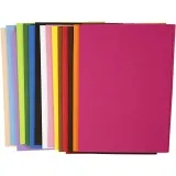 Moosgummi , A4, Blatt 210x297 mm, Dicke 2 mm, 30 Bl. sort./ 1 Pck