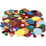 Moosgummikreise, D 12+20+32 mm, 150 sort./ 1 Pck
