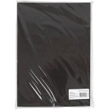 EVA-Schaumstoff, A4, Blatt 210x297 mm, Dicke 2 mm, Schwarz, 10 Bl./ 1 Pck
