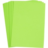 EVA-Schaumstoff, A4, Blatt 210x297 mm, Dicke 2 mm, Hellgrün, 10 Bl./ 1 Pck