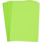 Moosgummi , A4, Blatt 210x297 mm, Dicke 2 mm, Hellgrün, 10 Bl./ 1 Pck