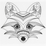 Plastikschrumpfplatten mit Motiven, Wilde Tiere, Blatt 10,5x14,5 cm, Dicke 0,3 mm, Matt transparent, 4 Bl./ 1 Pck