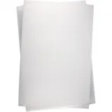 Schrumpffolie, Blatt 20x30 cm, Dicke 0,3 mm, Matt transparent, 10 Bl./ 1 Pck
