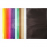 Glanzpapier, Blatt 32x48 cm, 80 g, Sortierte Farben, 100 Bl./ 1 Pck