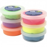 Silk Clay®, Neonfarben, 6x14 g/ 1 Pck