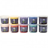 Silk Clay®, Sortierte Farben, 10x650 g/ 1 Pck