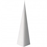 Kerzengießform, Pyramide, Größe 228x60 mm, 1 Stk
