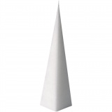 Kerzengießform, Pyramide, Größe 228x60 mm, 1 Stk