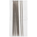 Dochtnadel, L 10 cm, 10 Stk/ 1 Pck