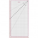 Patchwork Lineal, L 15 cm, B 30 cm, 1 Stk