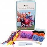 Pompon-Tiere, 1 Set