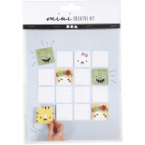 Mini Kreativ Set, Memo Spiel, 1 Pck