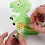 Mini Kreativ Set, Dinosaurier, 1 Pck