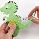 Mini Kreativ Set, Dinosaurier, 1 Pck