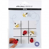 Mini Kreativ Set, Tic Tac Toe, 1 Pck