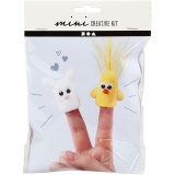 Mini Kreativ Set, Fingerpuppen, 1 Pck