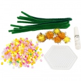 Mini Kreativ Set, Blumen, 1 Pck