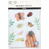 Mini Kreativ Set, Insekten, 1 Pck