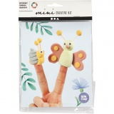 Mini Kreativ Set, Fingerpuppen, 1 Pck