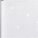 Geschenkpapier, B 50 cm, 80 g, Silber, 3 m/ 1 Rolle