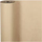 Geschenkpapier , B 50 cm, 60 g, Beige, 100 m/ 1 Rolle