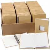 Notizbücher, A6, Größe 10,5x15 cm, 3x32 Stk/ 1 Pck