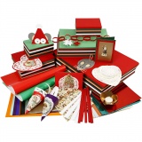 Riesen-Weihnachtsbastel-Paket, Sortierte Farben, 1 Set
