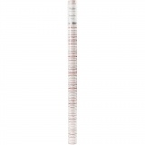 Geschenkpapier, Kritzeleien, B 70 cm, 80 g, Rot, Weiß, 4 m/ 1 Rolle