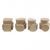Dosen, H 5-7,5 cm, D 10-18 cm, 72 Stk/ 1 Pck
