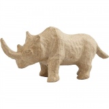 Rhinozeros, H 7,5 cm, L 18 cm, 1 Stk