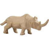 Rhinozeros, H 7,5 cm, L 18 cm, 1 Stk