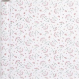 Geschenkpapier, Blumen, B 50 cm, 80 g, 5 m/ 1 Rolle