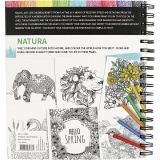 Antistress-Malbuch, Natur, Größe 19,5x23 cm, Anzahl der Seiten 64, 1 Stk