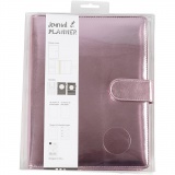 Kalender/Planer, Größe 19x23,5x4 cm, Ringbuchformat, Rosa, 1 Stk