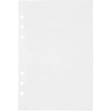 Kalenderseiten, Größe 142x210 mm, Anzahl der Seiten 36, 120 g, Weiß, 1 Stk