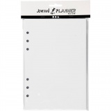 Kalenderseiten, Größe 142x210 mm, Anzahl der Seiten 36, 120 g, Weiß, 1 Stk