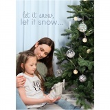Inspirationsposter, Winter-Weihnachten, Größe 21x30+29,7x42+50x70 cm, 4 Stk/ 1 Pck