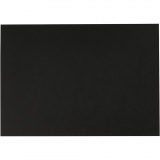 Aquarellpapier, A4, Blatt 210x297 mm, 230 g, Schwarz, 10 Bl./ 1 Pck