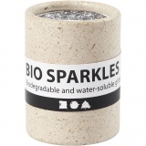 Bio Sparkles, D 0,4 mm, Silber, 10 g/ 1 Dose