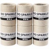 Bio Sparkles, D 0,4 mm, Sortierte Farben, 6x10 g/ 1 Pck