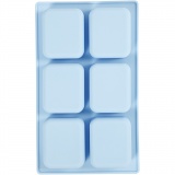 Silikonform, H 2,5 cm, L 7 cm, B 5,9 cm, 100 ml, 1 Stk
