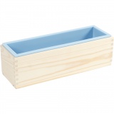 Silikonform, H 8 cm, L 27,5 cm, B 8,6 cm, 1500 ml, 1 Stk